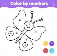 Have your child fill in the wings and petals with every color of the rainbow. Children Educational Game Coloring Page With Butterfly Color Royalty Free Cliparts Vectors And Stock Illustration Image 110270497