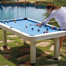 Imperial International 7 Ft Non Slate Outdoor Billiard Table With Accessories Www Hayneedle Com Outdoor Pool Table Outdoor Pool Backyard Pool