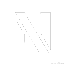 Making alphabet stencils can be a simple and not too difficult way to make the alphabet more attractive to use in everyday life. 4 Inch Stencil Letters Stencil Letters Org