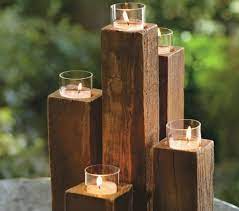 10er holzbalken ca 1,80m lang ca 2.5 meter tau oder ähnliches 3. Kerzenhalter Basteln Leichter Als Sie Denken Archzine Net Teelichthalter Kerzenhalter Holz Teelichthalter Holz