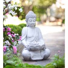 Buddha Lighted Water Fountain Vivaterra Water Fountain Water Lighting Buddha