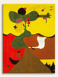 Joan Miro Bayan Mills In Resmi Kanvas Tablo Canvastar Joan Miro Soyut Sanat Soyut Resim