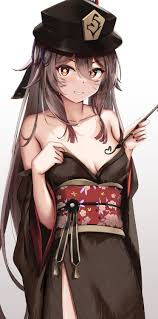 skai kun genshin impact hu tao kimono no bra open shirt undressing |  #908063 | yande.re
