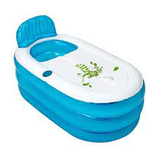 Portable bath, you could camp for months with one of these. Inflatable Bathtub Portable Bath Tub Pvc Camping Travel Folding Spa Bath With Cushion Pipe Sale Banggood Com Sold Out Arrival Notice Arrival Notice