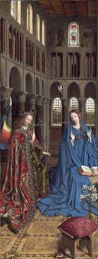 The Annunciation National Gallery Of Art Jan Van Eyck Christian Art