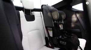 Seating for seven + gearmodel x comfortably seats seven people in three rows. Best Hands On Yet Tesla Model Y 7 Seater With Car Seat Baby Stroller Trunk Test Video Teslanorth Com