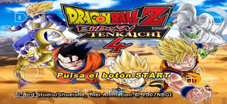 Marking the last appearance of the dragon ball z franchise on the playstation 2, infinite world builds upon the formula used in dragon ball z: Android Game Dbz Budokai Tenkaichi 4 Mod Psp Iso With Permanent Menu
