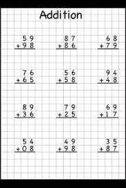 Practice addition of 2 digit numbers without regrouping with this exceptional math worksheet. 2 Digit Addition With Regrouping Carrying 5 Worksheets Free Printable Worksheets Worksheetfun