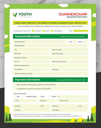 Outdoor Event Registration Form Template Ai Eps Event Registration Registration Form Outdoor Events
