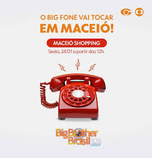 Big fone toca hoje no bbb18 — foto: Big Fone Toca Mais Uma Vez No Maceio Shopping Maceio Shopping