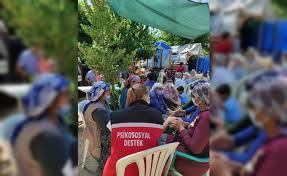 Marmaris'te çıkan orman yangınını söndürme çalışmalarına gönüllü gönüllüydü, çünkü mayasında vatan sevgisi vardı. F Se9ydpqpudgm