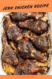 Easy Jamaican Jerk Chicken Recipe Jerk Chicken Recipe Chicken Recipes Recipes