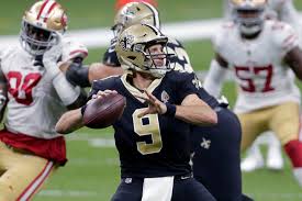 Two touchdowns in postseason win. Saints Qb Drew Brees Suffered Broken Ribs Collapsed Lung The Boston Globe