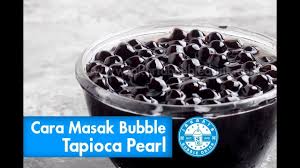 Yuk, buat bubble tea sendiri di rumah! Cara Membuat Bubble Tapioca Pearl Untuk Topping Minuman Bubble Drink Bubble Tea Ide Makanan Memasak