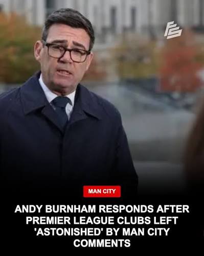 𝘽𝙍𝙀𝘼𝙆𝙄𝙉𝙂: £55 million in public loans for property projects linked to Manchester City owner Sheikh Mansour were approved while Andy Burnham was Mayor of Greater Manchester. #ManCity #AndyBurnham #M