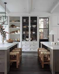 We are thinking about painting our white cabinets to a grey color, like in the picture below. Ariannebellizaireinteriors Posted To Instagram Inspiration M Elle Design Incorporated So Many Spe Interior Design Kitchen Kitchen Design Home Kitchens