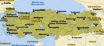 814,578 km2 (2.7 volte la superficie dell'italia) dei quali 790,200 km2 in asia (anatolia) e 24,378 km2 in europa (tracia). Turchia Informazioni Utili Framor Com