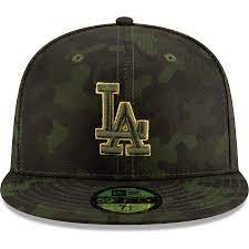 Los Angeles Dodgers New Era Mlb Armed Forces Day On Field 59fifty Fitted Hat Camo Los Angeles Dodgers Dodgers Fitted Hats