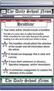 Newspaper Writing A News Article Pdf Lesson 29 Pages By Geis19 Newspaper Lesson Writing