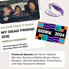 Tea Spiller & Entertainment Blogger on Instagram: "According to the  Paramount website, Travis Kelce is a featured guest at the SXSW screening  of the film he executive produced, My Dead Friend Zoe.