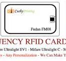 13.56MHz Fudan 1K RFID Contactless Smart Cards Pack of 500