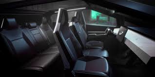 The beautiful and super soft vegan white interior adds another $1,000 if you don't want the black seats. Cybertruck Is Designed To Have The Utility Of A Truck With Sports Car Performance Built To Be Durable Versatile Capable An Truck Interior Tesla Motors Tesla