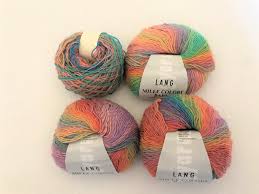 Mille Colori Baby Yarn By Lang Yarns Merino Fine Superwash Color 845 0058 Bundle Of 4 Balls By Notwithoutannette On Etsy Baby Yarn Lang Yarns Yarn