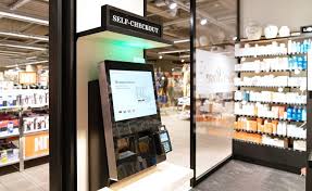first self service checkout for pharmacy customers bd rowa