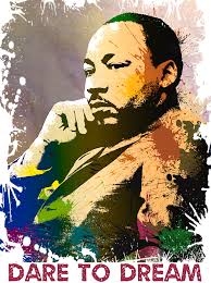 Martin Luther King Jr. Adult Pull-Over Hoodie by Anthony Mwangi