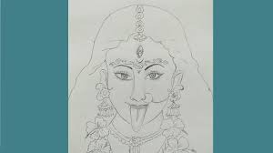 Mahakali Drawing Youtube The most common mahakali material is metal. mahakali drawing