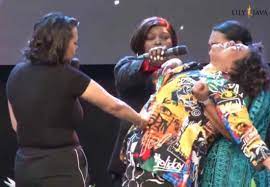 FALSE PROPHETESS and her Fiji side-kick CULT Prophet from Rabuka's  Drekeniwai village pull up one of the biggest religious CON stunts. She  must be deported by Tikoduadua and her Fiji Prophet taken
