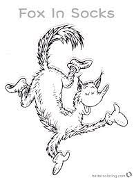 Paper plates, crayons, scissors, in advance, either cut out the centers of the paper plates or draw a dark line with a marker to show the children where to cut (cut a starting cut mark to help them begin) so they can cut out the centers themselves. Fox In Socks Coloring Pages Coloring Home