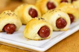 Best Ever Pigs In A Blanket Eckrich Recipe Biscuit Recipe Food Pigs In A Blanket