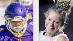 ATHLETES OF THE WEEK: Andrew Perez-Lopez, Quilcene football, and Lilly Anne  Lancaster, Port Angeles girls soccer