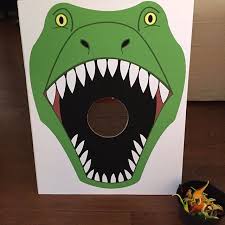 Dino Toss Feed The T Rex Dinosaur Birthday Party Dinosaur Etsy Dinosaur Theme Party Dinosaur Birthday Party Dinosaur Birthday