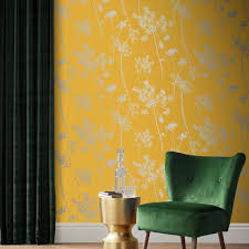 Top Picks 2019 Graham Brown In 2020 Summer Wallpaper Mustard Wallpaper Brown Wallpaper