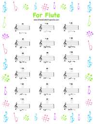 60 qualified flute chart notes