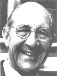 Eric Ashby (right) looks at a recent report