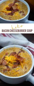 Frozen hash browns, hamburger, bacon, worcestershire sauce, onion, garlic, velveeta cheese and chicken broth. Bacon Cheeseburger Soup That Low Carb Life