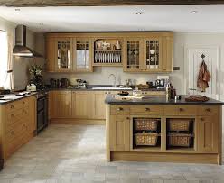 Tewkesbury Light Oak Shaker Style Kitchens Oak Kitchen Light Oak Cabinets