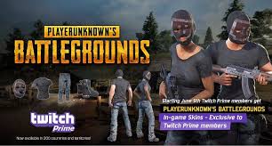 Open pubg main lobby, and on the top right hand side you will have your account name (above the twitch prime message) next to your account name is a twitch icon. The Pubg Twitch Prime Loot Is Selling On Steam For 25 Neogaf
