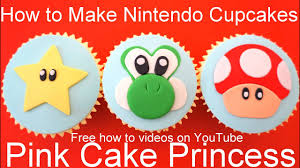 It's the right time to surprise your friends with your unique cookies or cupcakes. How To Make Star Mushroom Cupcakes Nintendo Super Mario Bros Yoshi S New Island Theme Cupcakes Youtube
