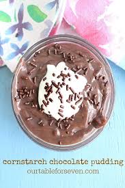 This homemade chocolate pudding recipe is easy to make, with a rich chocolate flavor. Cornstarch Chocolate Pudding Table For Seven Food For You The Family