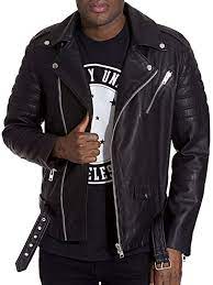 Want To Feel Like A Film Star This Brando Style Terminator 2 Black Leather Jacket Is Ideal Outf In 2020 Leather Jacket Leather Jacket Black Celebrities Leather Jacket