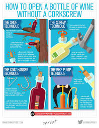 If you aren't into swallowing chunks of cork (first of all, grow up) you can. 4 Ways To Open A Wine Bottle Without A Corkscrew Brandongaille Com