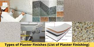 From the book of trades. Types Of Plaster Finishes List Of Plaster Finishing