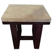 Who knew years later i would want a marble coffee table? Rooms To Go Marble Coffee Table Matching End Table Aptdeco