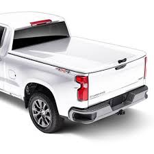 Standard Bed Soft Tri Fold Tonneau Cover In Black By Advantage Associated Accessories Chevrolet Accessories