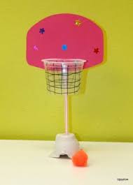 Tippytoe Crafts Mini Basketball Hoop Faaliyetler Oyuncak Yaz Elisi