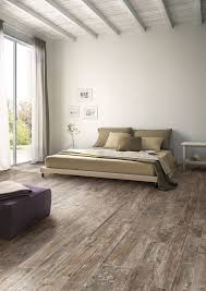 Serene Bedroom Wood Plank Tile Modern Rustic Distressed Bedroom Ideas Season Wood By D Tile Bedroom Bedroom Flooring Distressed Wood Floors